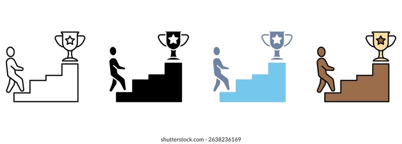 ACHIEVEMENT concept line icon. Simple element illustration.