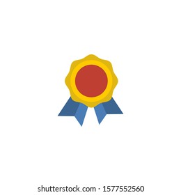 achievement creative icon. flat illustration. From Success icons collection. Isolated achievement sign on white background.