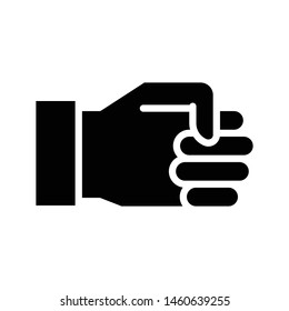 achievement glyph flat vector icon