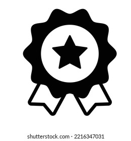 Halbzeitiges Vektorsymbol der Glyph-Marke, leicht modifiziert

