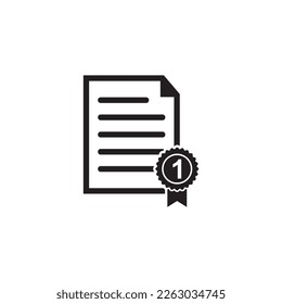 achievement icon , award icon vector