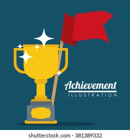 Achievement icon design 