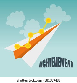 Achievement icon design 