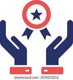 Achievement Icon Element For Design