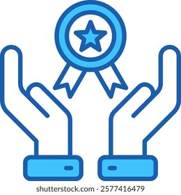 Achievement Icon Element For Design
