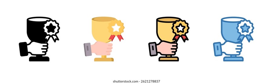 Achievement Icon Element For Design
