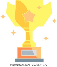 Achievement Icon - Flat Color Style - Social Anxiety Theme