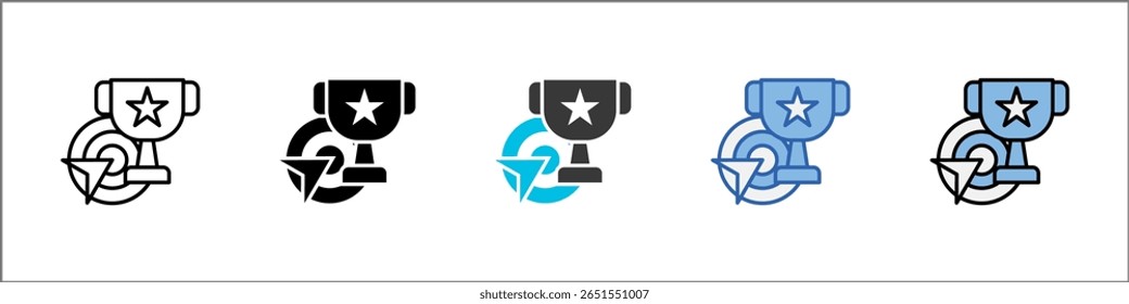 Icono de logro Pack Ilustración Multistyle