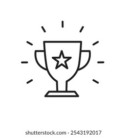 Achievement icon. simple vecor icon.
