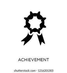 Achievement icon. Achievement symbol design from Success collection. Simple element vector illustration on white background.