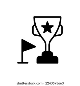 Achievement icon in vector. Logotype
