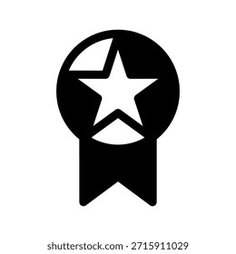 Ilustração de design de símbolo de vetor de ícone de conquista