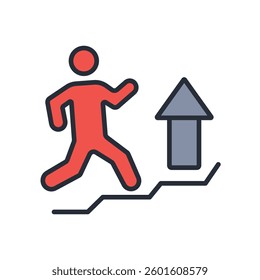 achievement icon. vector.Editable stroke.linear style sign for use web design,logo.Symbol illustration.