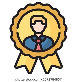 Achievement Modern Vector Icon – Minimal Illustration Symbol Template for Web Mobile App UI Design