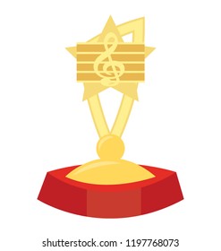 An achievement prize, rockstar award