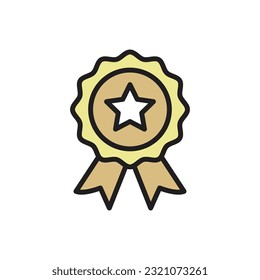 Achievement Simple Icon Vector Illustration