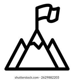 Achievement Simple Vector Icon Collection