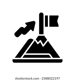 achievement solid icon. vector icon for your website, mobile, presentation, and logo design.