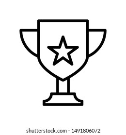 Achievement Success Start Symbol Vector Icon