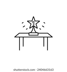 Achievement Unleashed: Customizable Vector Icons Portraying Personal, Professional, and Financial Triumphs in a Sleek Modern Style, achievement, arrow, aspiration, award, career, chart, editable,	