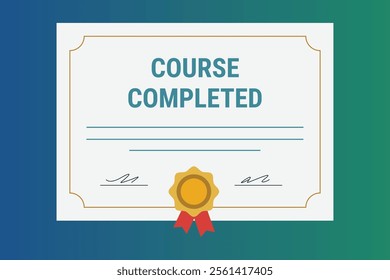 Achievement Unlocked, Certification for Successfully Completing the Course with Outstanding Effort