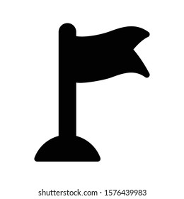 achievement vector glyph flat icon 