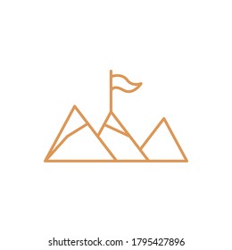 achievement vector icon logo design