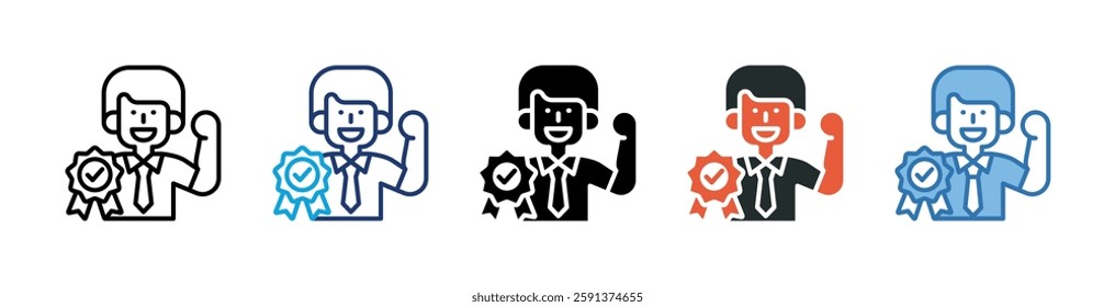 Achievements Icon Element For Design