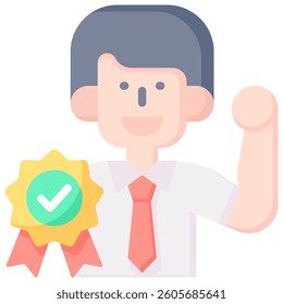 Achievements Icon Element For Design