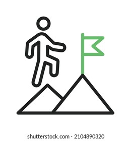 Logros imagen vectorial de icono. También se puede usar para HR. Adecuado para aplicaciones móviles, aplicaciones web y medios impresos.