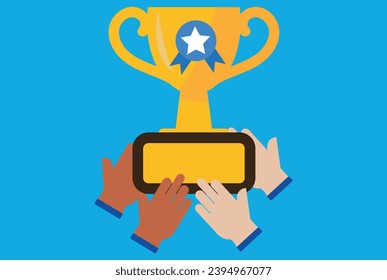 achievements icon,Achieve vector icon. Achieve symbol. flat style sign for mobile concept and web design. Achieve symbol logo illustration. vector graphics - Vector,Awards icon,cup, 