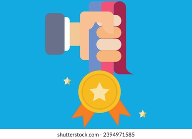 achievements icon,Achieve vector icon. Achieve symbol. flat style sign for mobile concept and web design. Achieve symbol logo illustration. vector graphics - Vector,Awards icon,medal