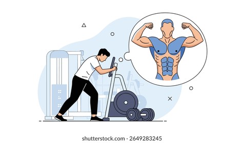 Achieving Peak Physical Fitness Through Dedicated Gym Workouts And Building A Powerful Muscular Physique Is The Ultimate Goal For Many
