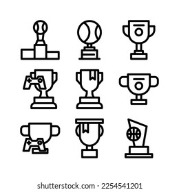 achievment icon or logo isolated sign symbol vector illustration - high quality black style vector icons