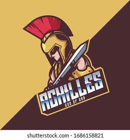 achilles esport logo - vector file