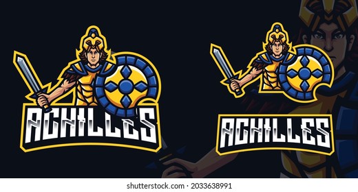 
Achilles Gaming Mascot Logo Esports