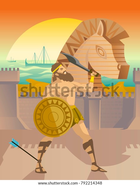 Vind Stockafbeeldingen In Hd Voor Achilles Troy War En Miljoenen Andere Rechtenvrije Stockfoto S Illustraties En Vectoren In De Shutterstock Collectie Elke Dag Worden Duizenden Nieuwe Afbeeldingen Van Hoge Kwaliteit Toegevoegd