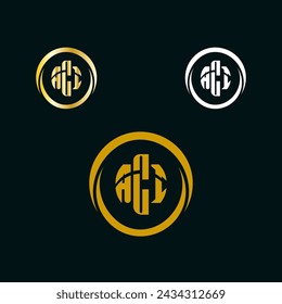 Diseño del vector del logotipo de la letra ACI