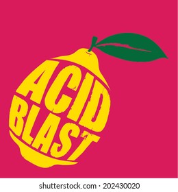 Acid Blast Lemon Icon