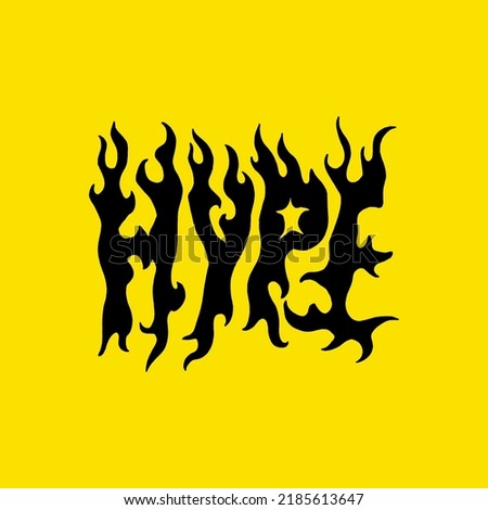 Acid flame freaky font. Underground trippy psychedelics trendy cool typographic art print. Perfect for t-shirt, hoodie and more things. Hand drawn distressed style lettering text.
