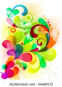 Acid Graphic Your Colorful Design Stock Vector (Royalty Free) 56460172