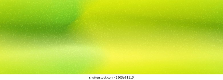 Acid green seamless pattern with gradient mesh and noisy grunge texture. Lemon or lime abstract sunny bg. Vector illustration