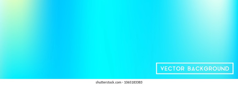Acid neon horizontal wide headers modern background. Narrow smooth blurred futuristic template. Bright desert hologram contrast backdrop. Blank Holographic spectrum gradient for printed products.