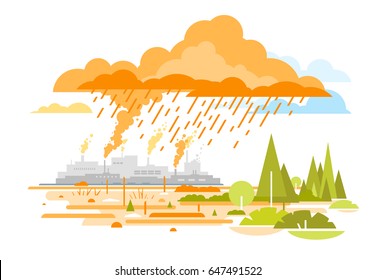 Acid Rain Emissions From Plants