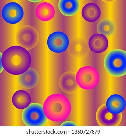 Acid rain festive seamless pattern