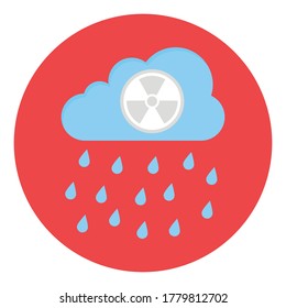
Icono vector de estilo glifo de lluvia ácida que puede modificar o editar fácilmente
