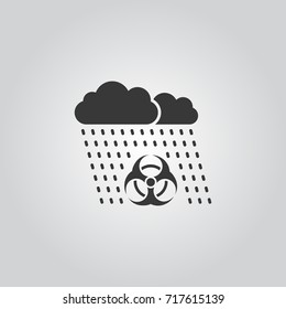Acid rain icon