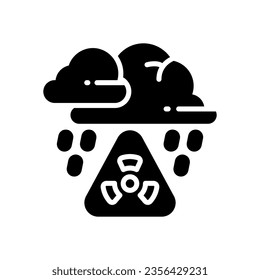 icono de lluvia ácida para tu sitio web, móvil, presentación y diseño de logotipo.