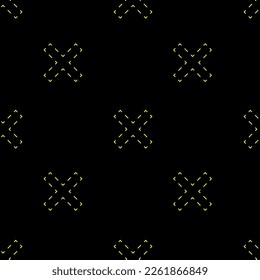 Acid Rave psychedelic seamless pattern. Trippy background with surreal element. 90s style pattern