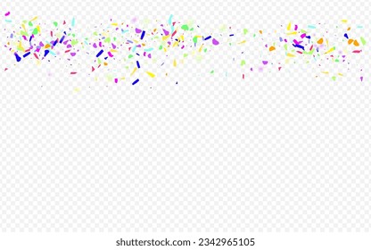 Acid Round Festival Vector Transparent Background. Colorful Carnaval Grit Postcard. Intense Dot Transparent Wallpaper. Trendy Sand Happy Invitation.